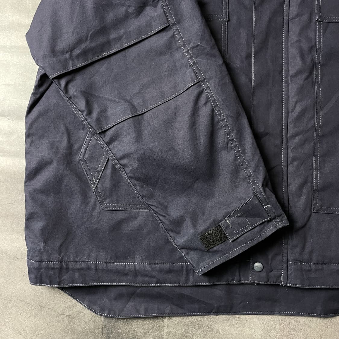 CARHARTT 칼하트 빈티지 네이비 코튼 워크자켓 A00332 상품이미지4