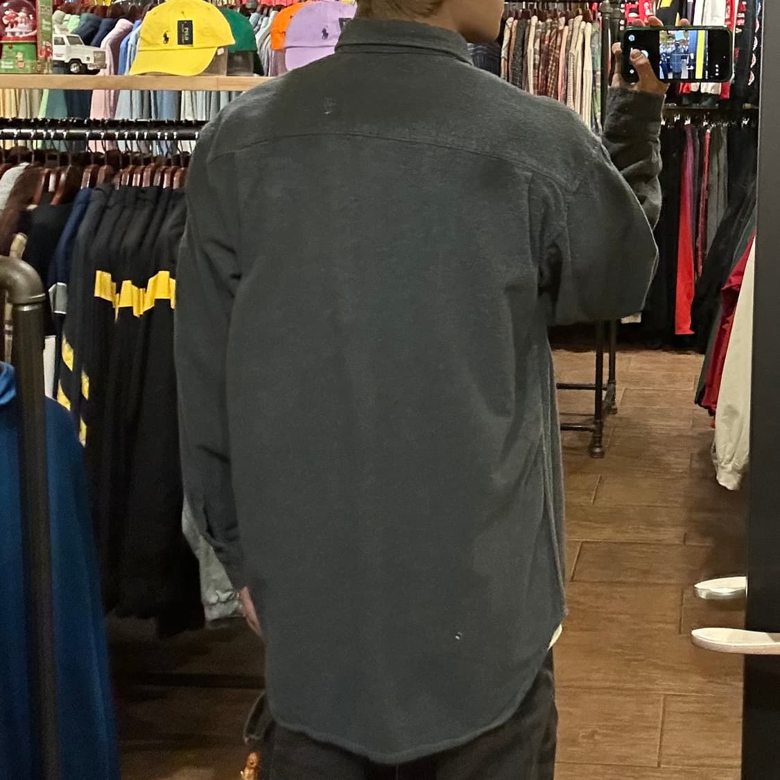 [HI] 칼하트 코듀로이 셔츠 그레이 상품이미지5