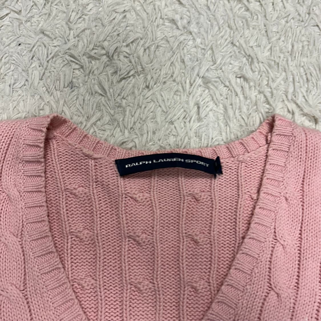 Polo Ralph Lauren Pink Cable Knit 상품이미지6