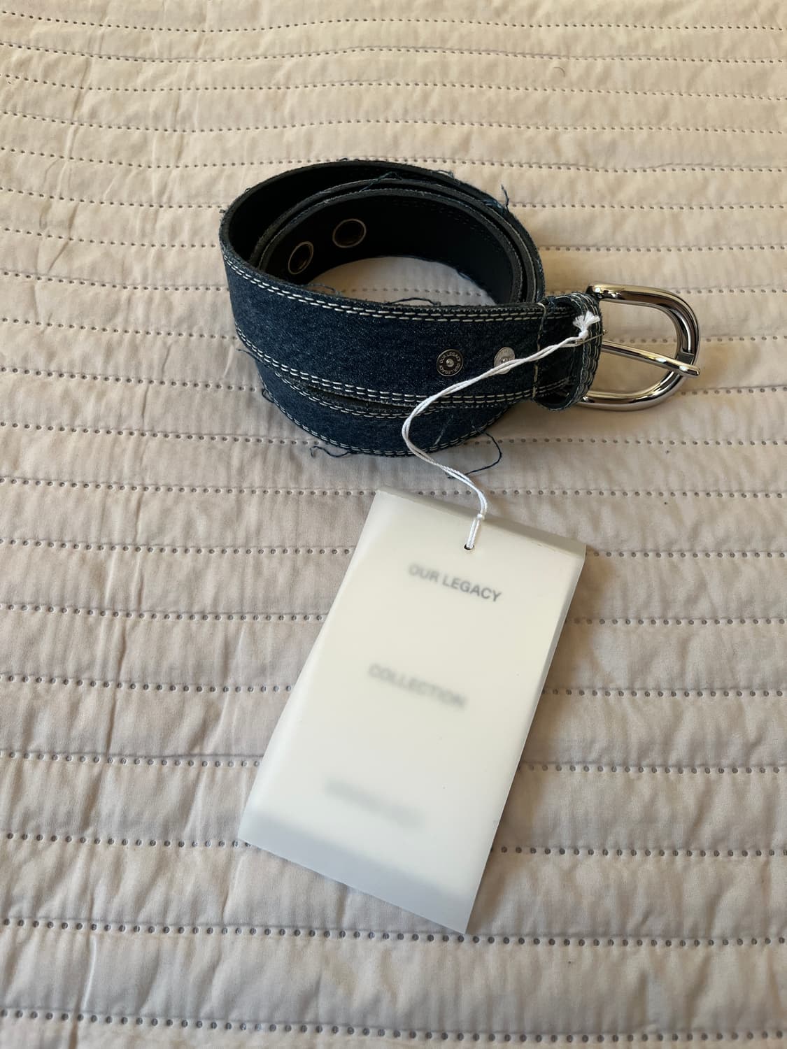 [90] 아워레가시 프린지 데님 벨트 새상품 상품이미지2