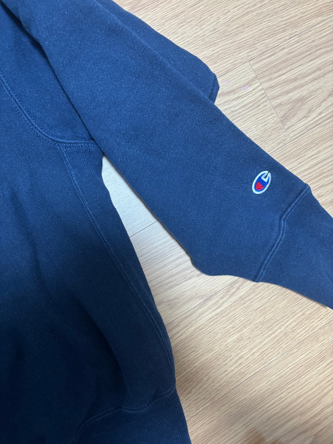 00's 챔피온 리버스위브 맨투맨 스웻셔츠 네이비 M 상품이미지5