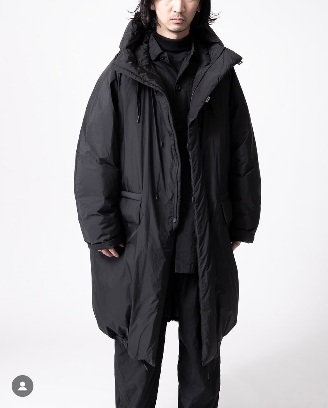 테아토라 수베니어 헌터 에바포드 블랙 4사이즈 패딩 상품이미지3