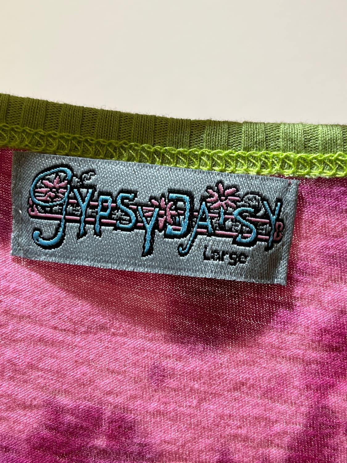 미국 빈티지 레이스 패치워크탑 상품이미지6