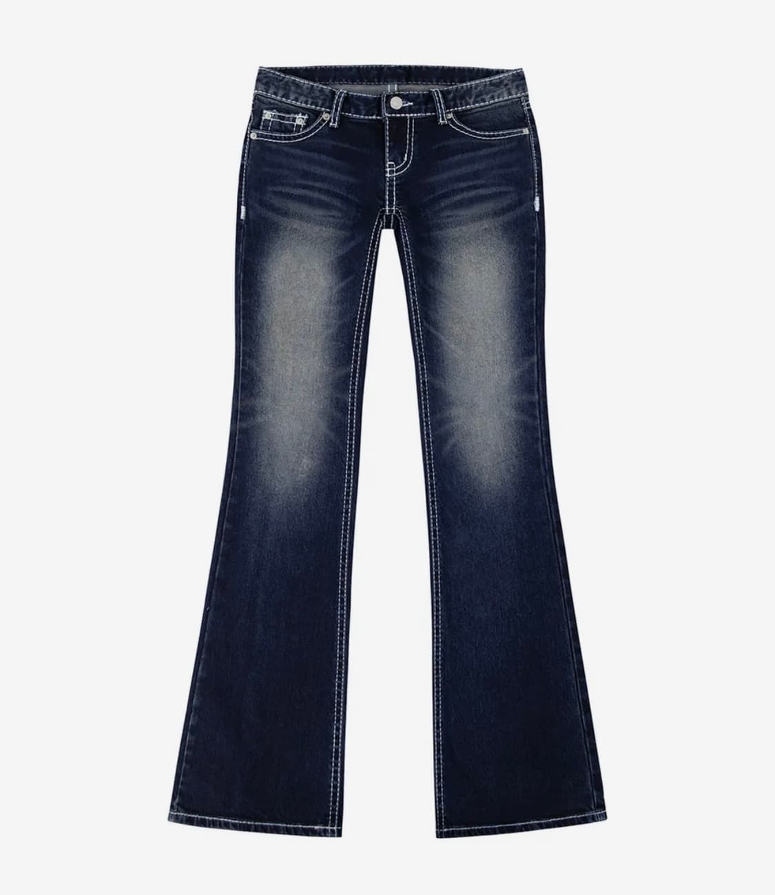 EYEER-Classic Low Rise Boots-Cut Denim 상품이미지3