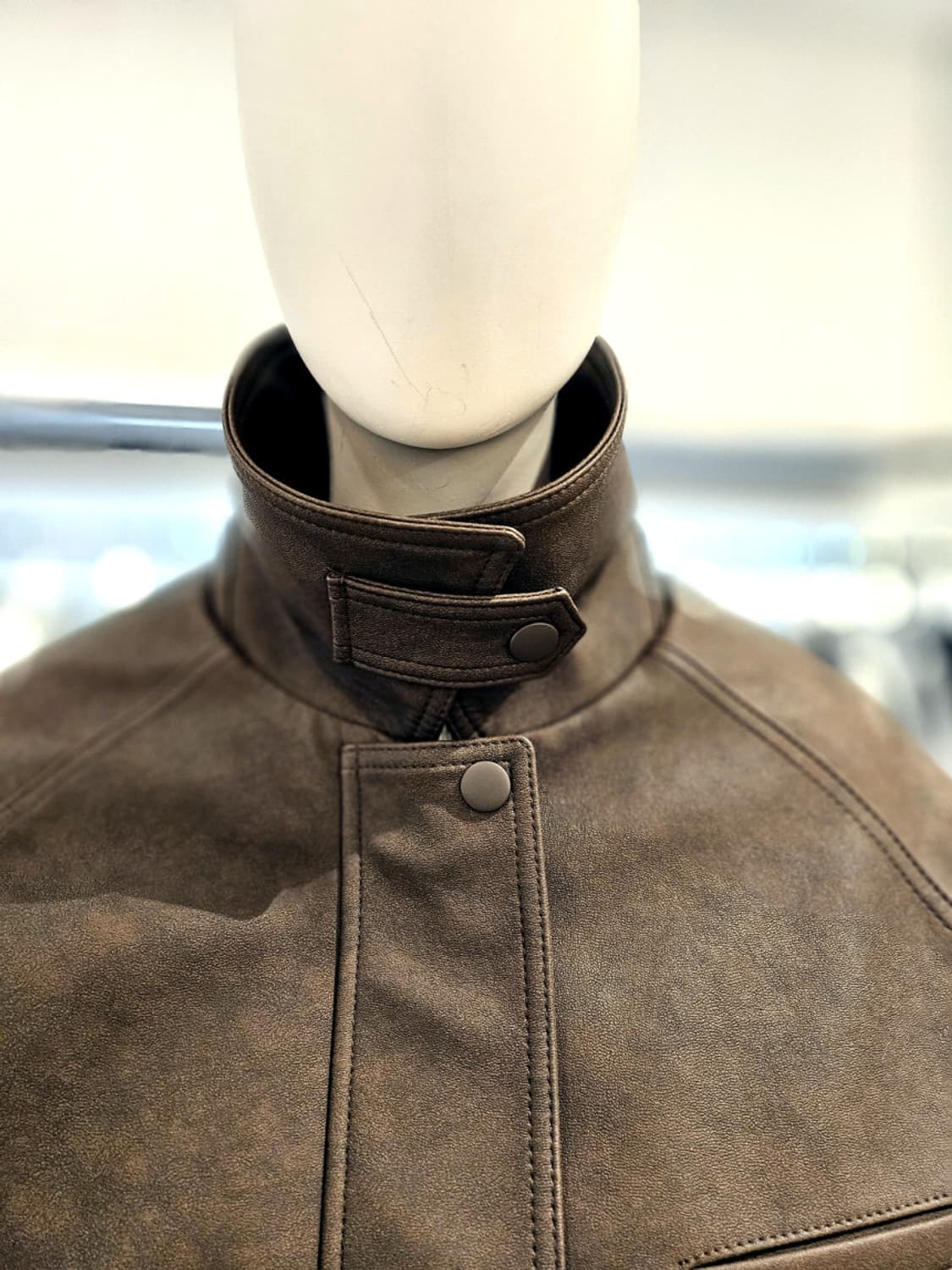 스튜디오 톰보이 가죽 자켓 새상품 상품이미지2