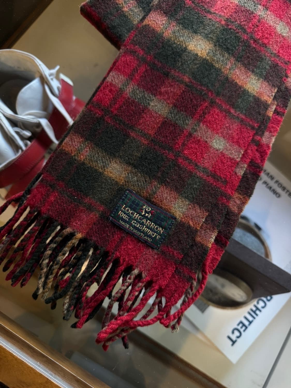 LOCHCARRON 캐시미어 머플러 상품이미지2