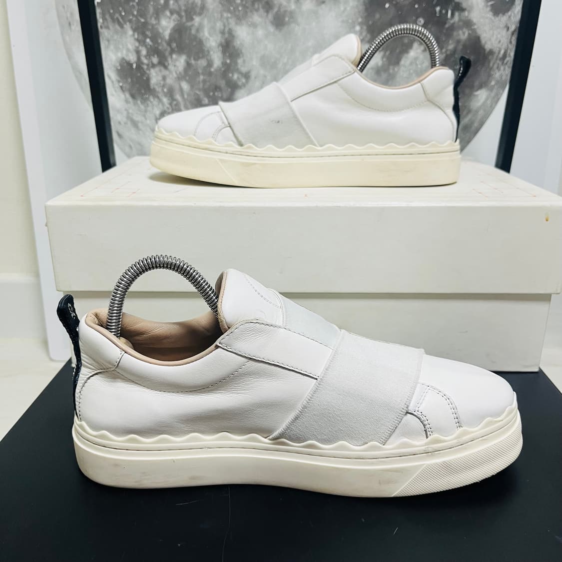 정품 37) 끌로에 로렌 밴드 스니커즈 235~240 상품이미지2