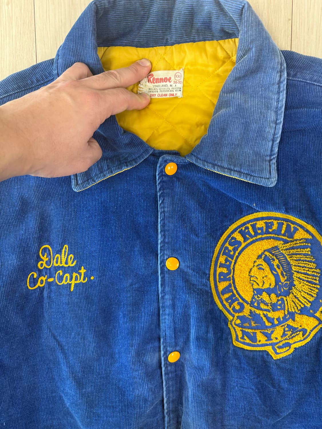 60s 빈티지 바시티 스타디움 자켓  상품이미지3