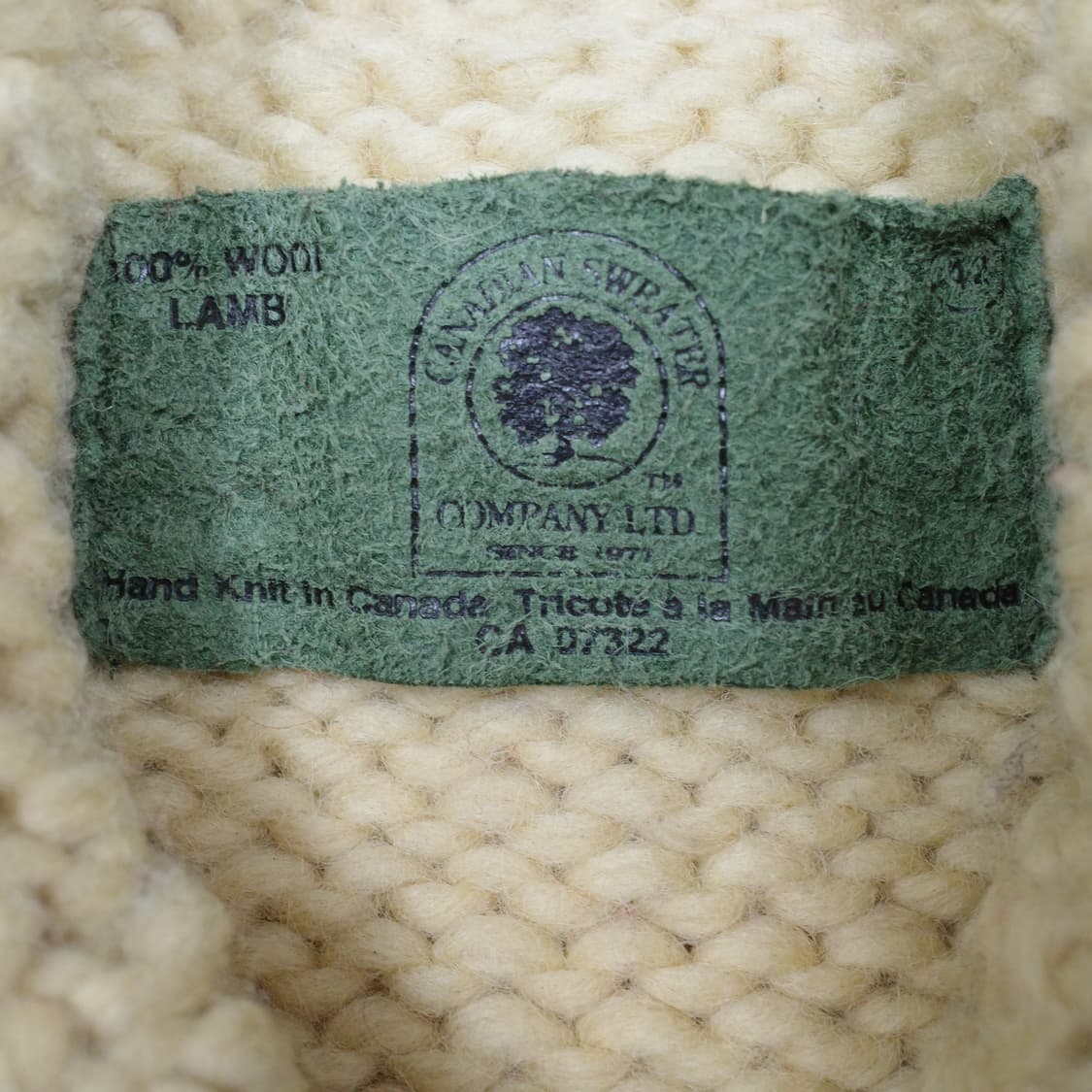 [캐나디안 스웨터] 코위찬 스웨터 (토템 패턴, 100% 울, 핸드니트) 상품이미지5