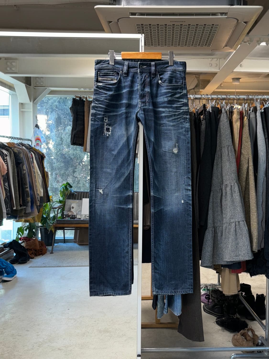 디젤 safado 데님팬츠 상품이미지1