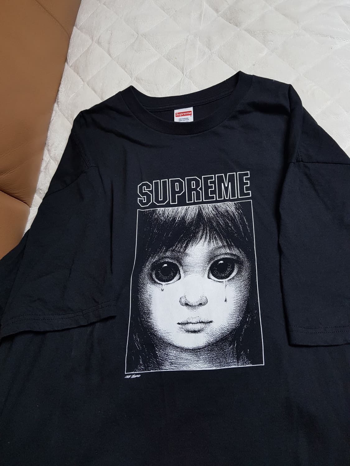 슈프림 마가렛킨 반팔 티셔츠 블랙 24SS 상품이미지1