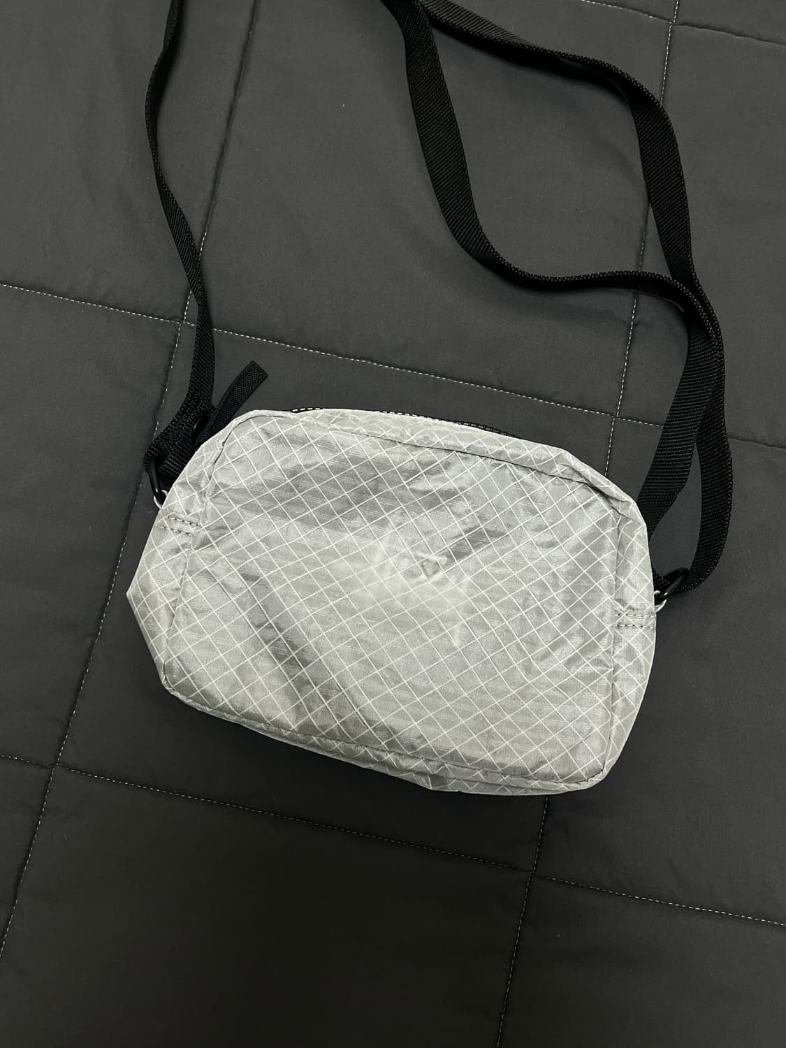 스투시 립스탑 오버레이 사이드 파우치 블랙 상품이미지3