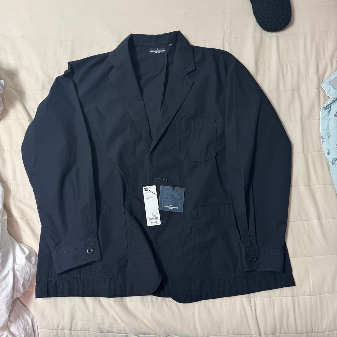 GU x 엔지니어드가먼츠 코드레인 자켓 네이비 L 상품이미지2