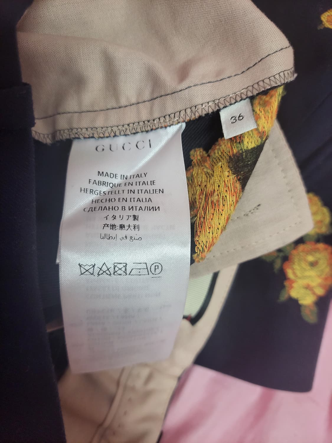 정품)급처새상품!구찌 슬랙스 정장 팬츠 바지 통넓은 와이드 슬랙스 핏 상품이미지8