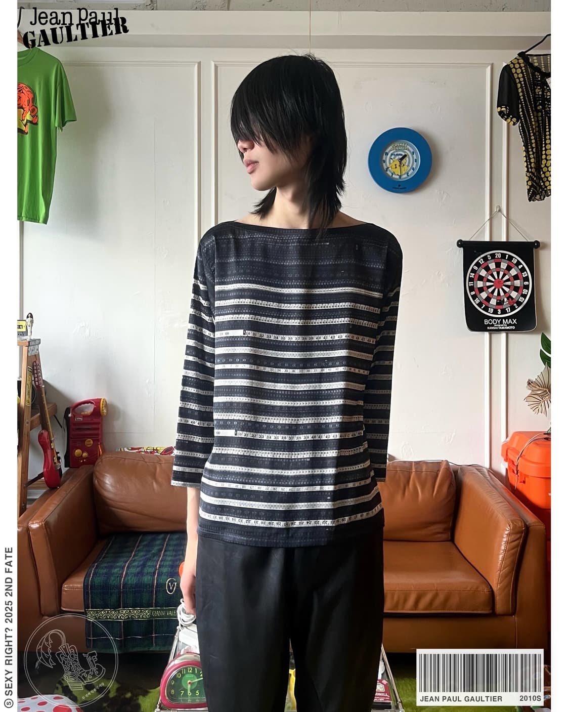 2010‘s Jean Paul Gaultier Ruler T-Shirt 상품이미지1