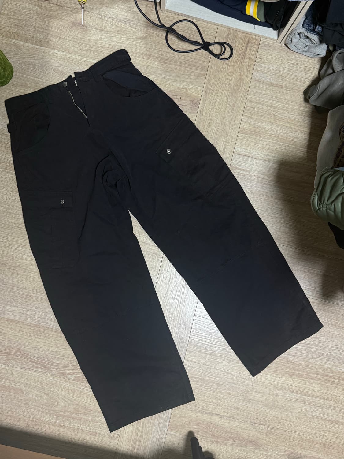 아오이로 포그서비스 M65 팬츠 블랙 1사이즈 상품이미지2