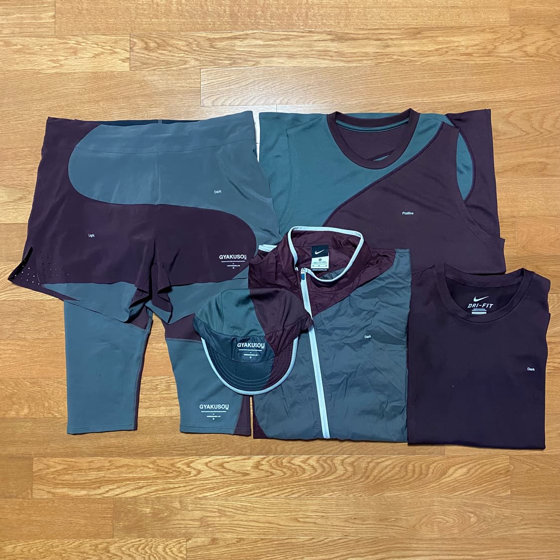 [M] 나이키 갸쿠소우 러닝 풀셋트 6종 상품이미지1