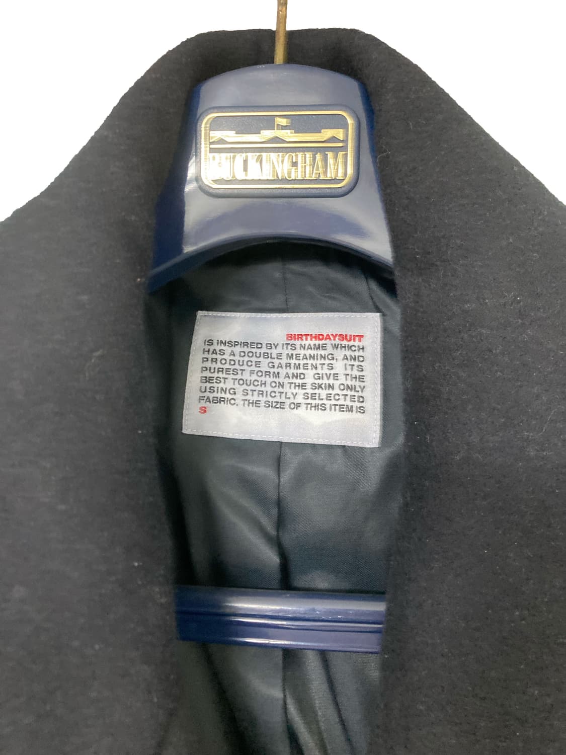 벌스데이수트 오버사이즈 피코트 상품이미지3