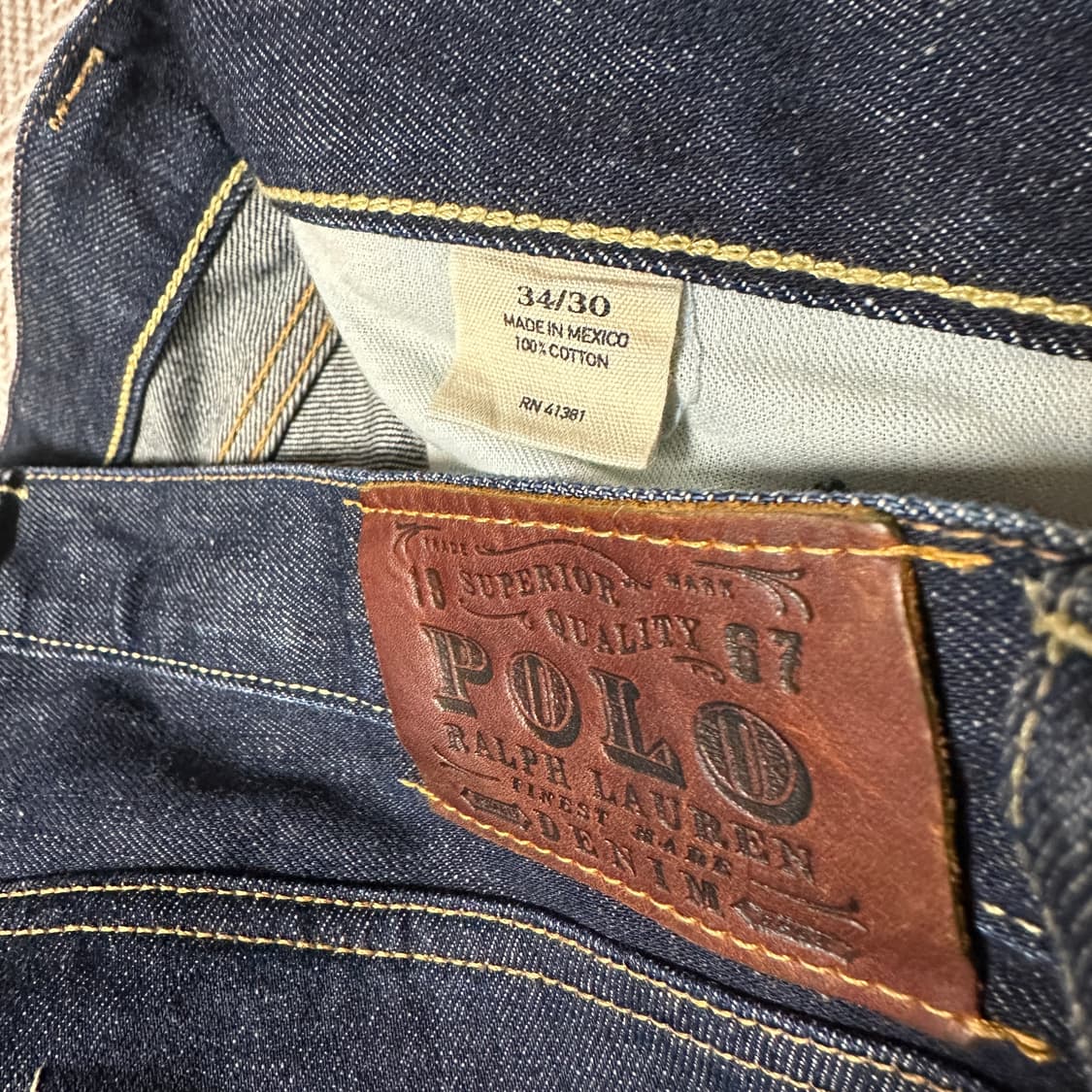 POLO RALPH LAUREN denim pants vintage 상품이미지3