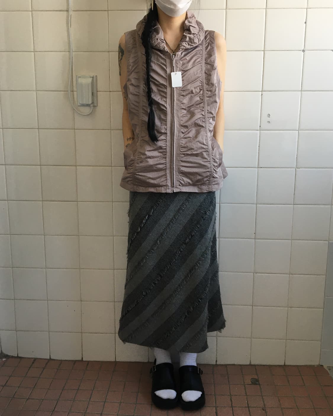 Shirring point vest 상품이미지1