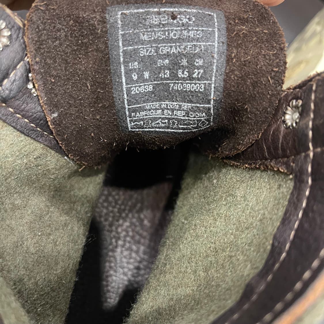 세바고 스탁턴 비브람 울 레더부츠 상품이미지6