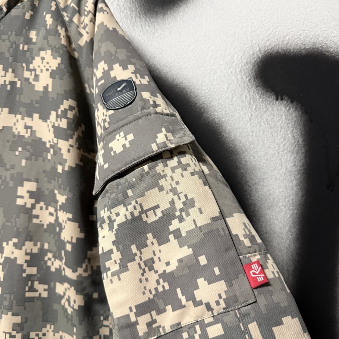 USA South Play 빅사이즈 밀리터리 디지털 카모 M-92 파카 상품이미지5