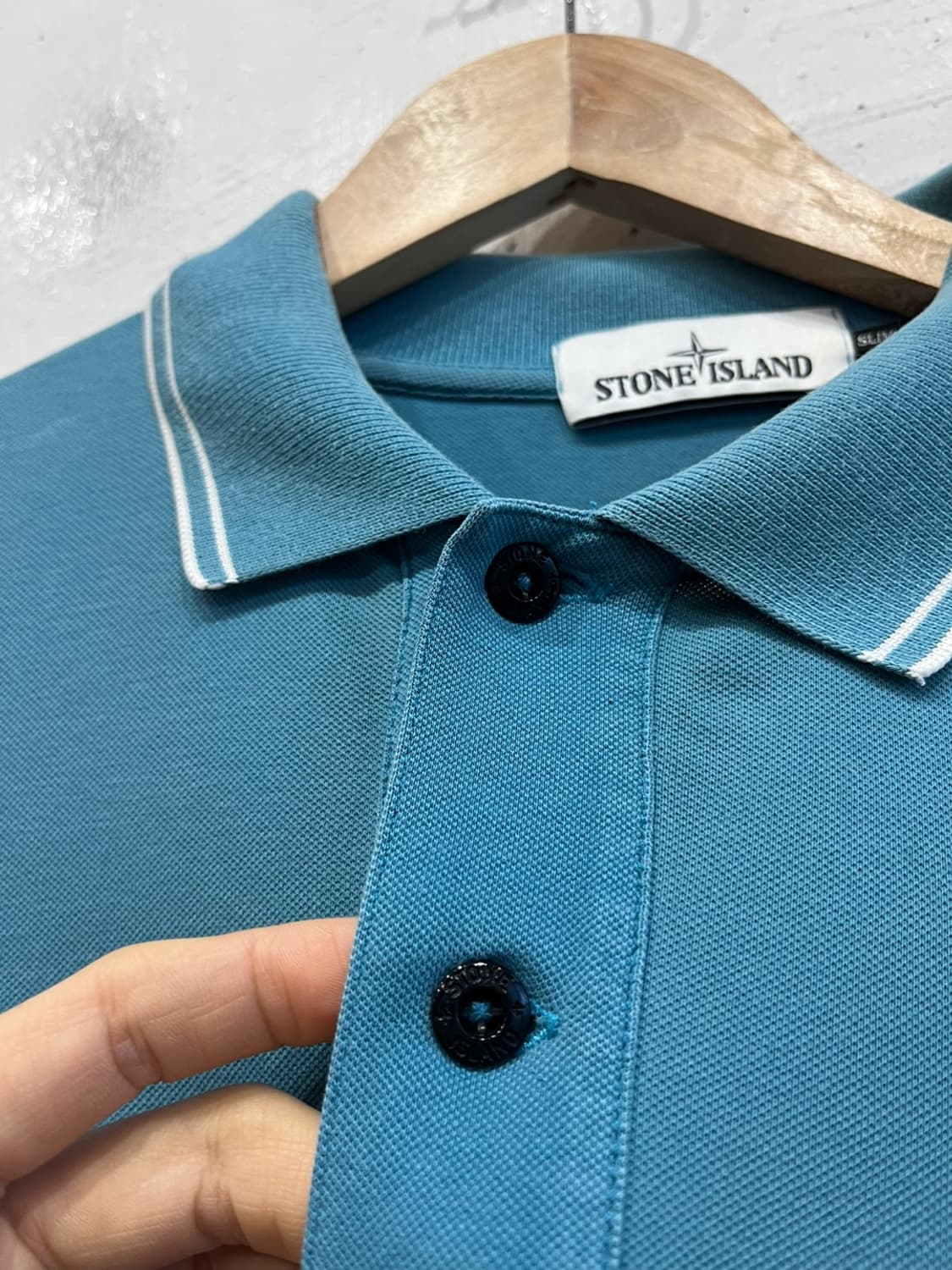 스톤아일랜드 PK 반팔 카라티 상품이미지2