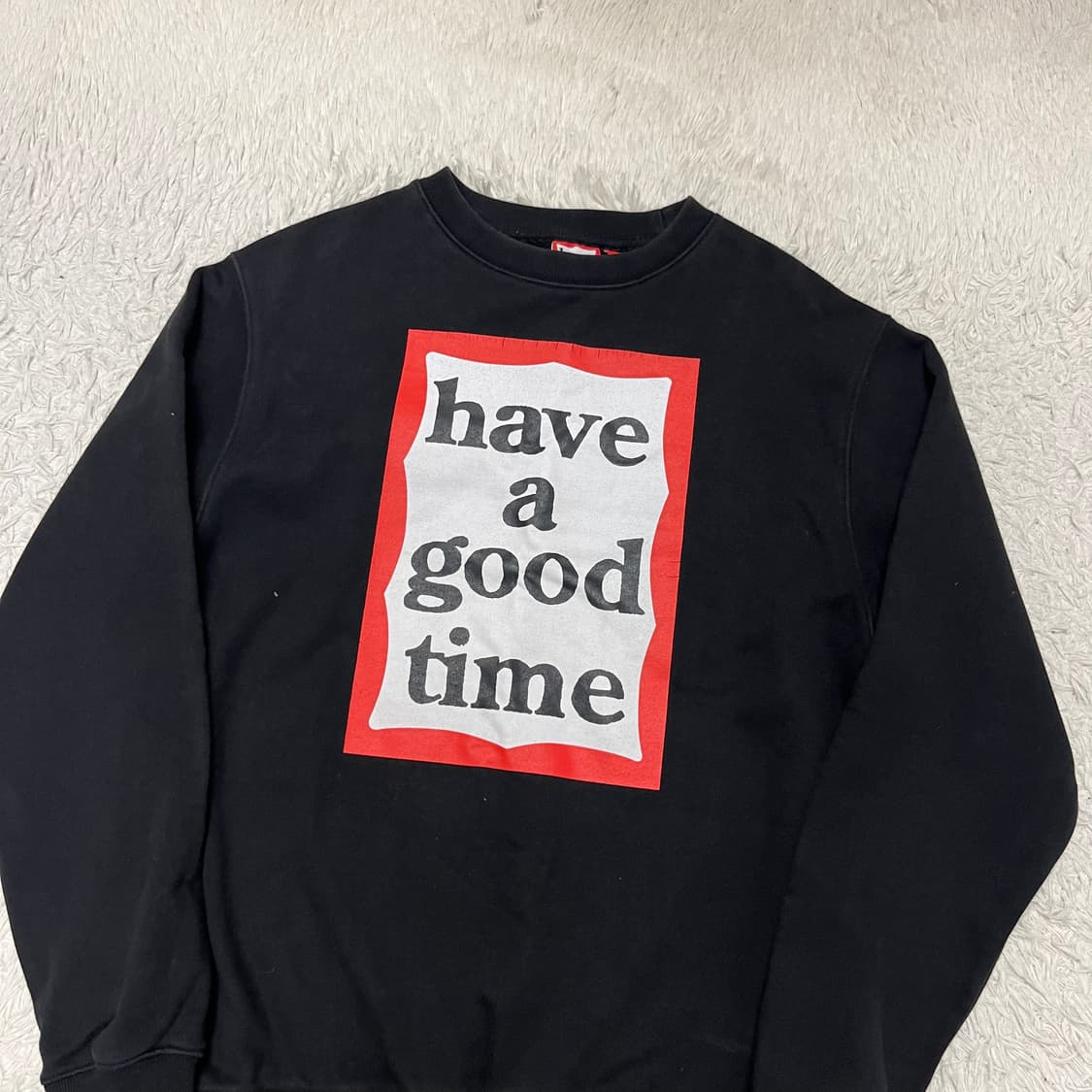 해브어굿타임 맨투맨 상품이미지2