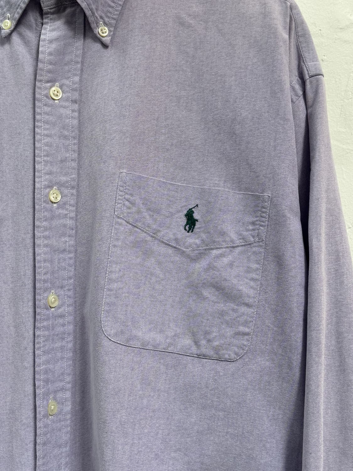 Ralph Lauren 랄프로렌 빅 긴팔 셔츠 라벤더 L 상품이미지3