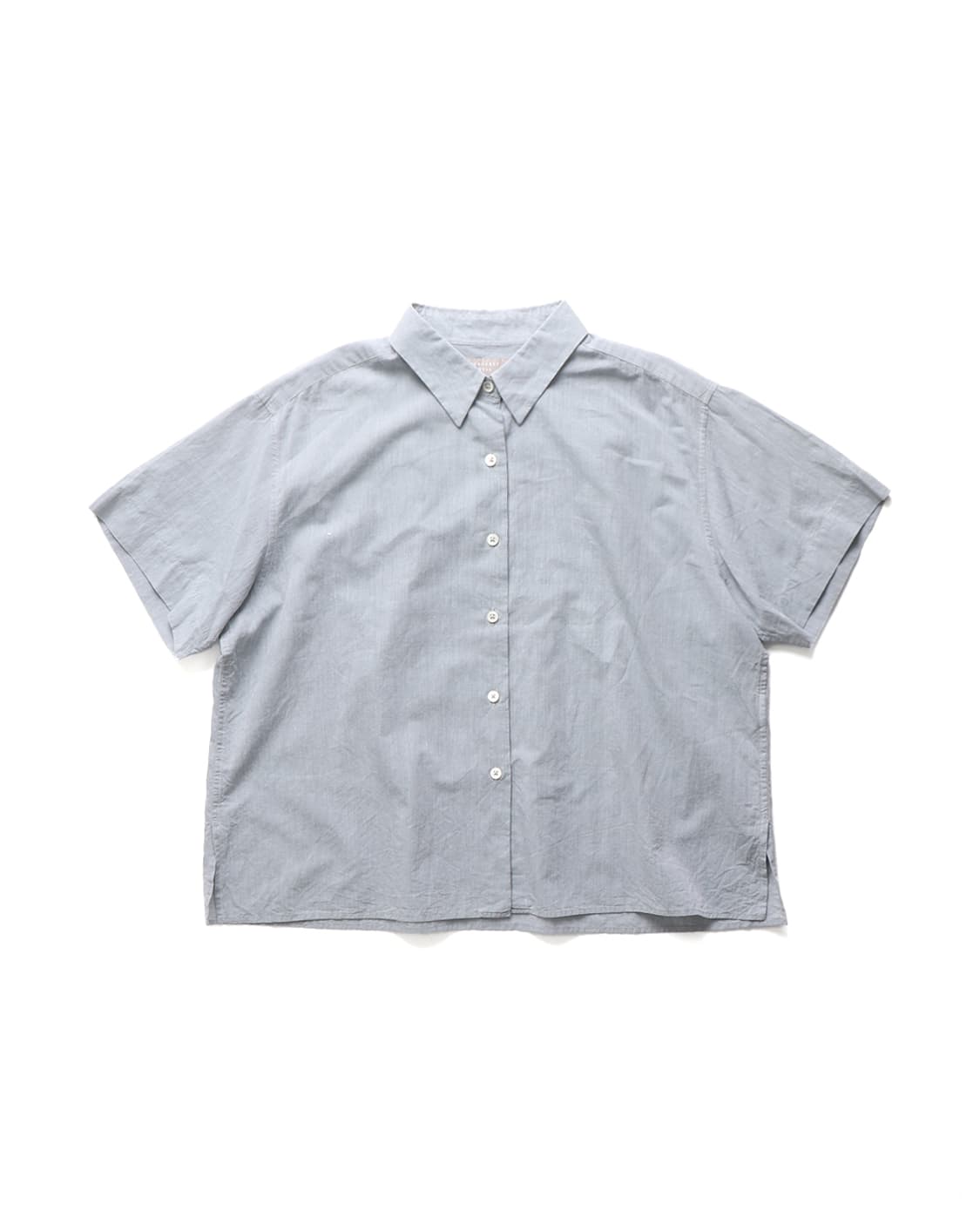 마가렛호웰 MARGARET HOWELL Washed Half Shirt 상품이미지2