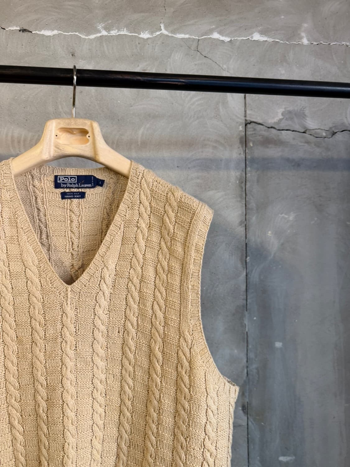폴로 랄프로렌 100% 실크 핸드 니트 베스트 100~103 상품이미지10