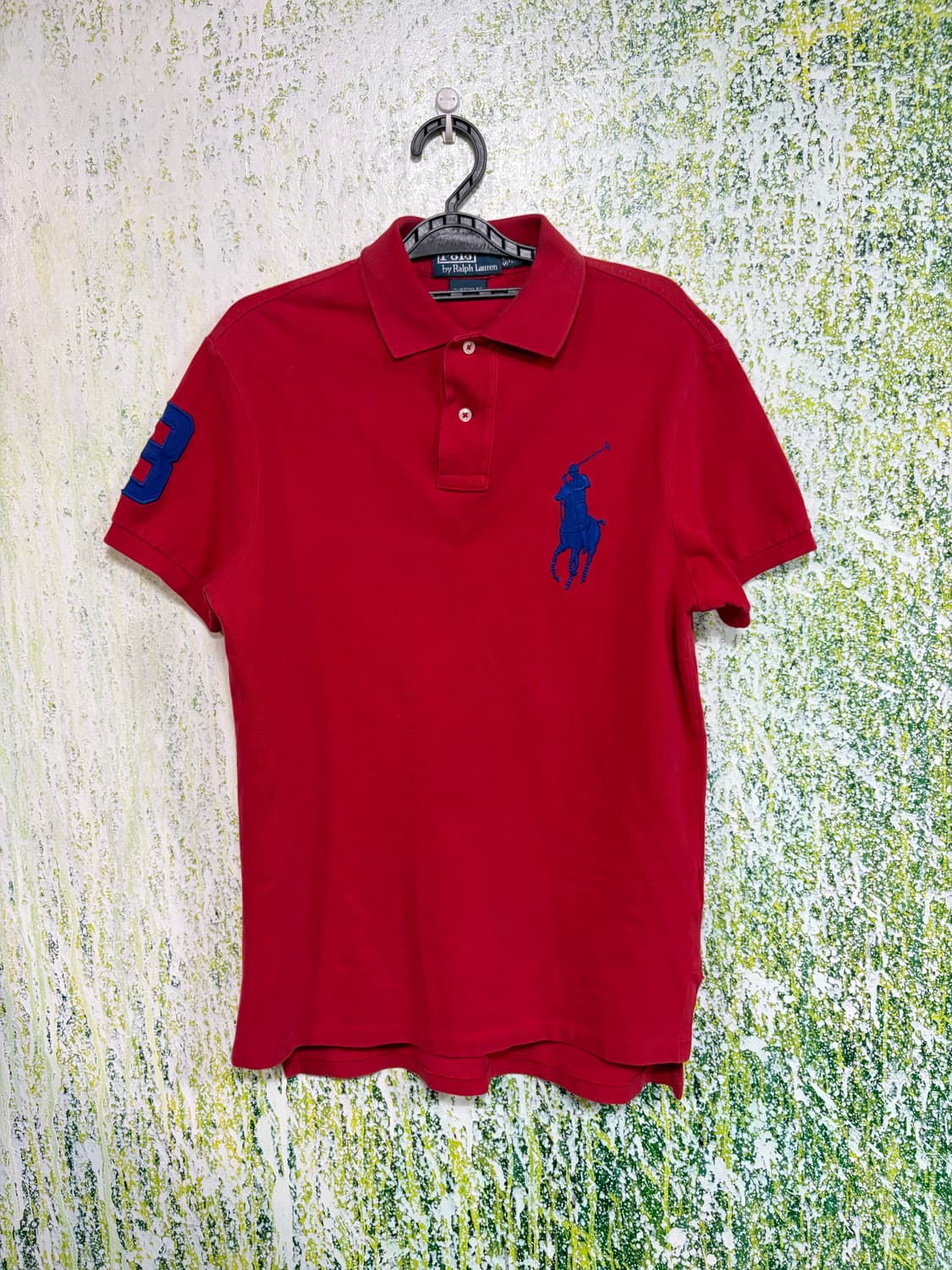 폴로 빅포니 치프키프 레드 반팔 카라 티셔츠 S 상품이미지5