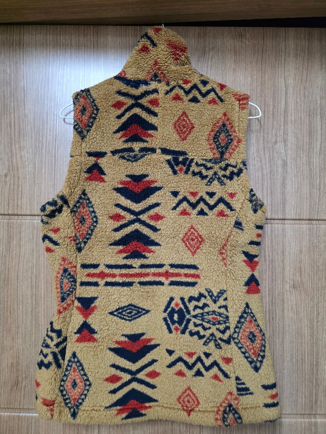 노스페이스 나바호 패턴 여성 플리스 베스트 조끼 M 상품이미지5