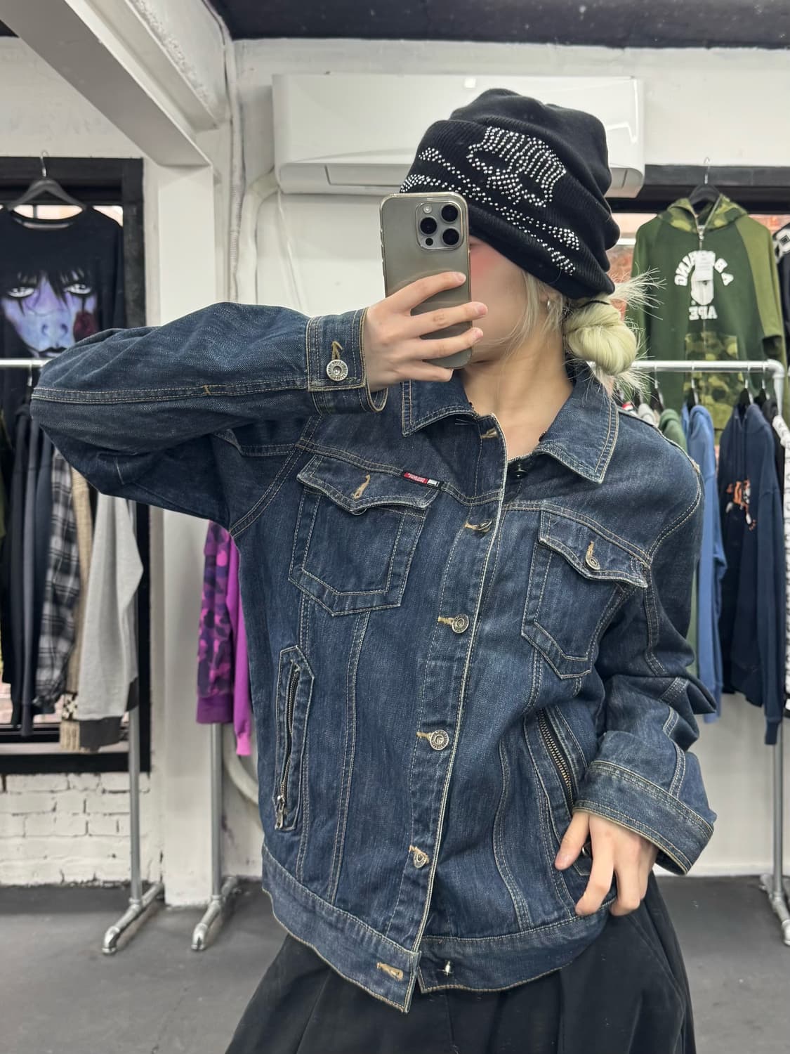 FUBU 푸부 올드스쿨 데님자켓 상품이미지5