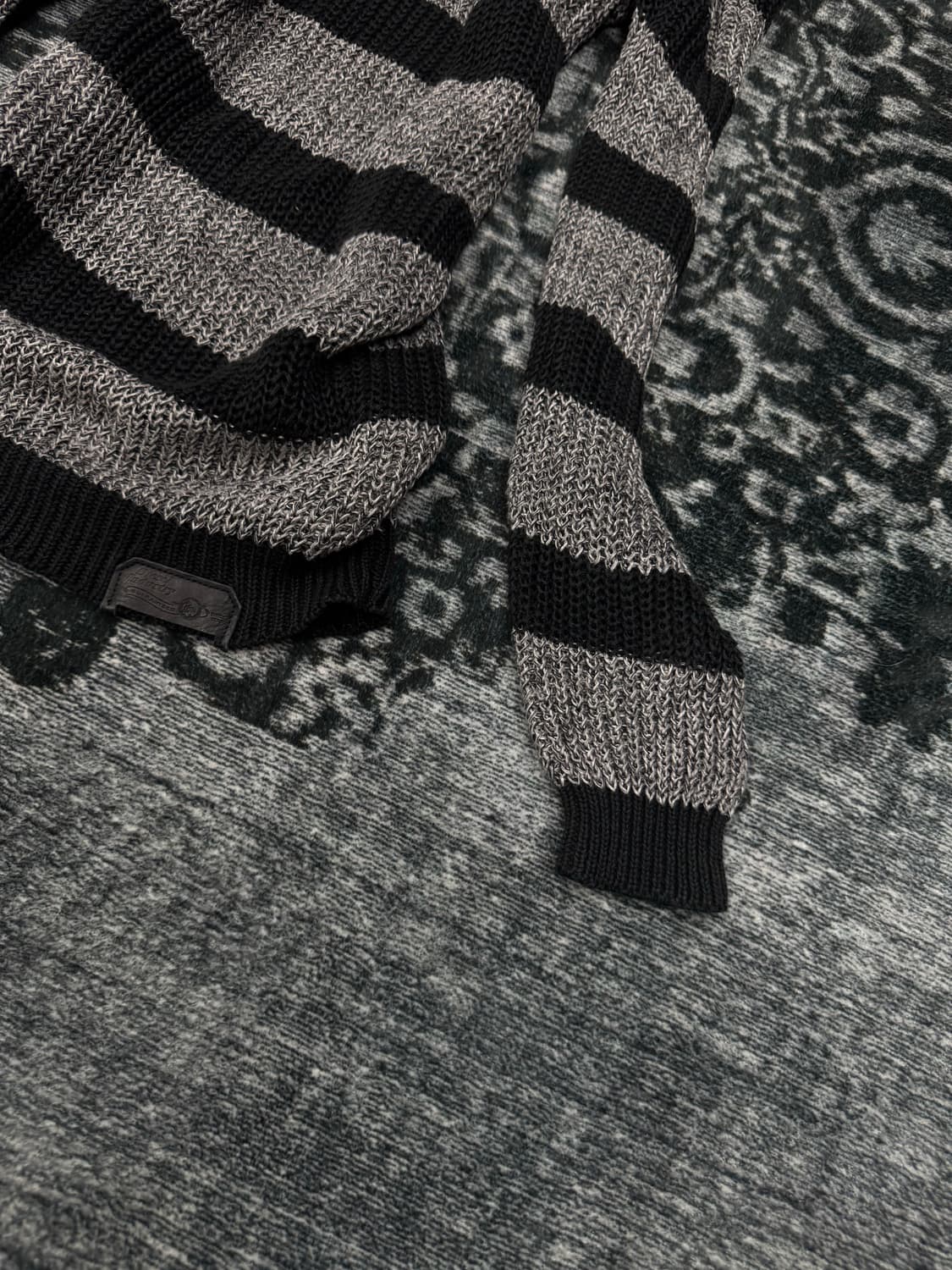 Diesel stripe see through sweater  상품이미지5
