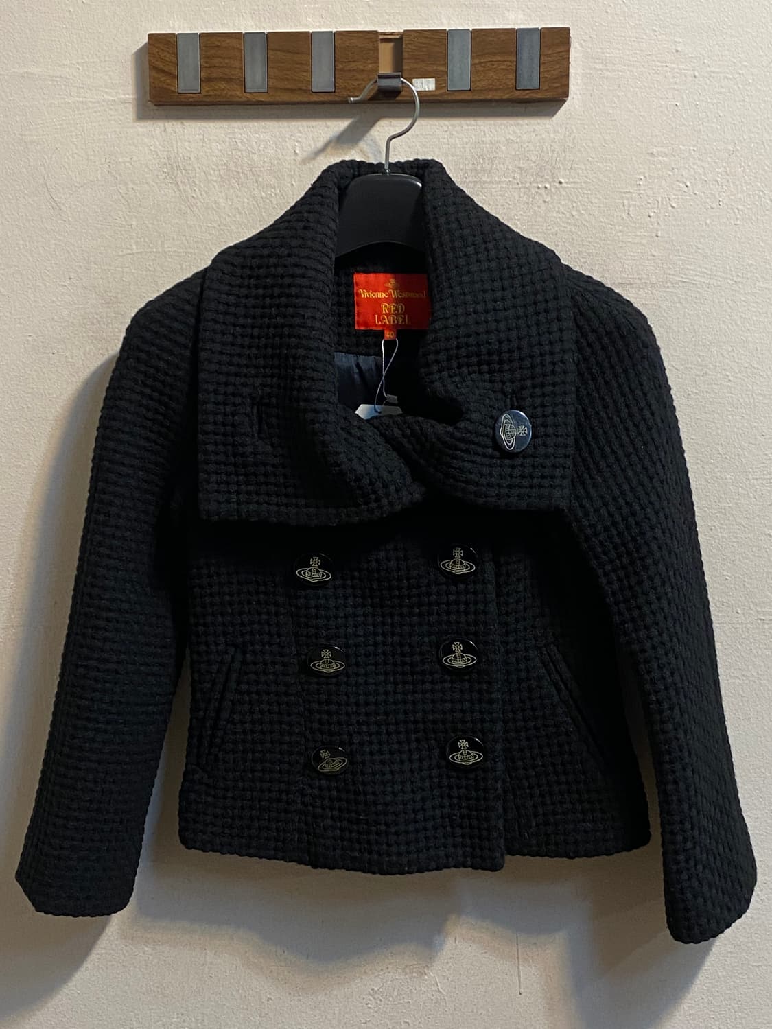 비비안 웨스트우드 레드 라벨 더블 브레스티드 코트 상품이미지1