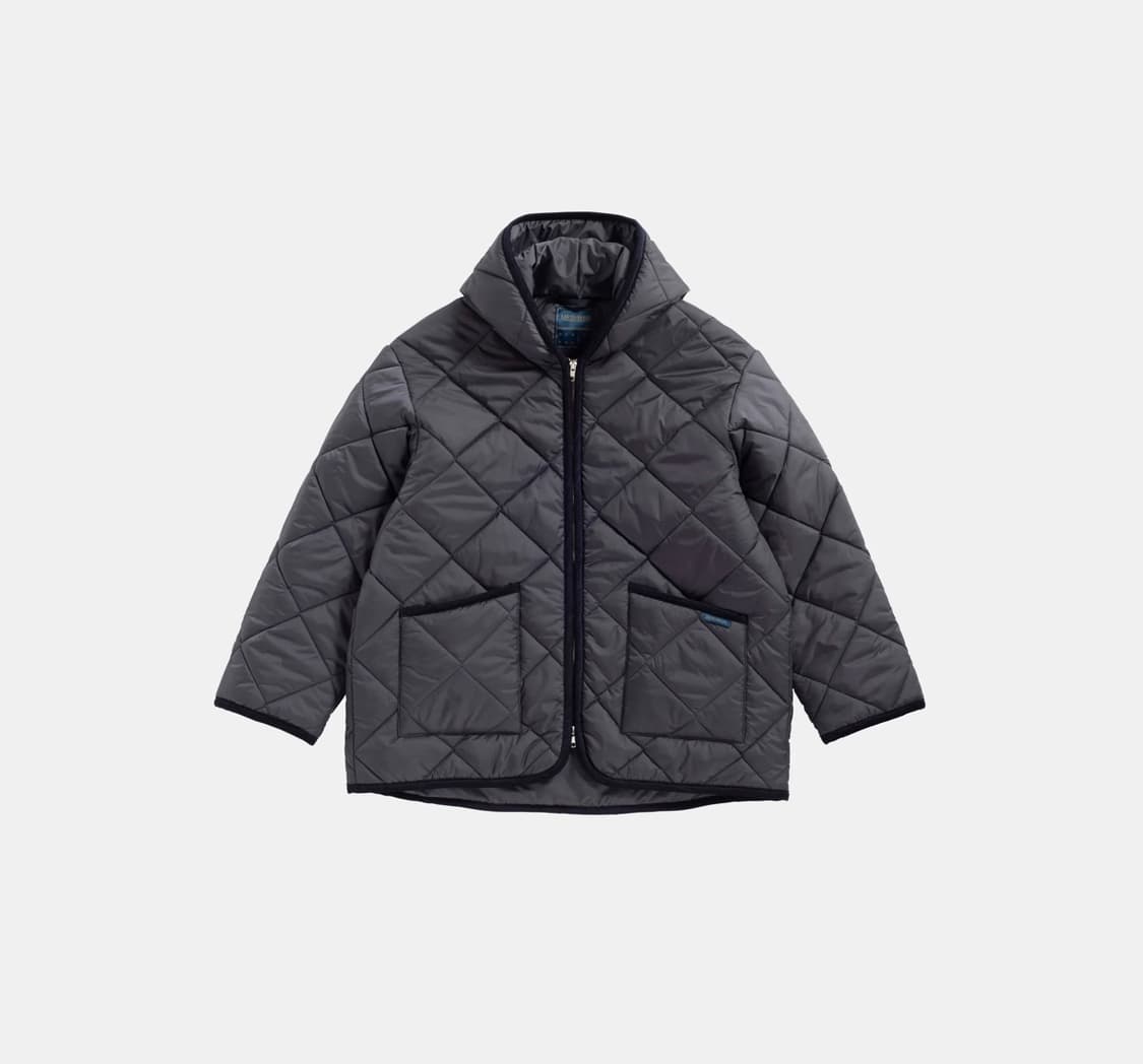 라벤햄 빅 퀼트 후드 자켓 네이비 L 상품이미지1