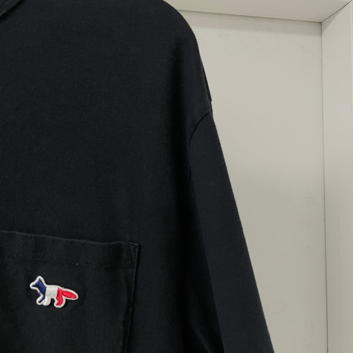 메종키츠네 반팔 티셔츠 블랙 XL 상품이미지4