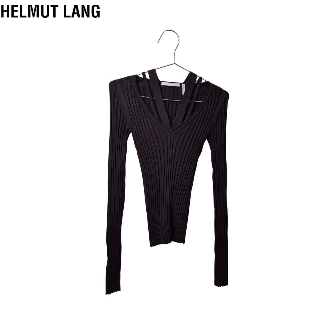 Helmut Lang Strap Rib-knit top 상품이미지2