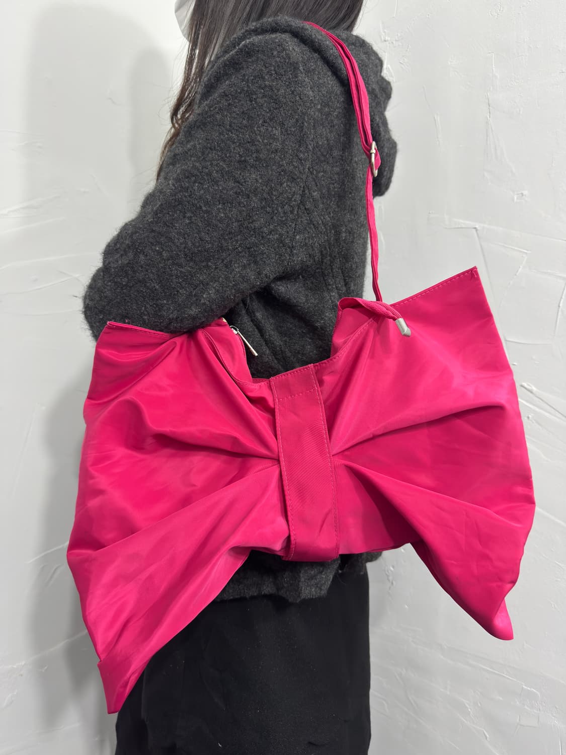 pink ribbon shoulderbag 상품이미지1