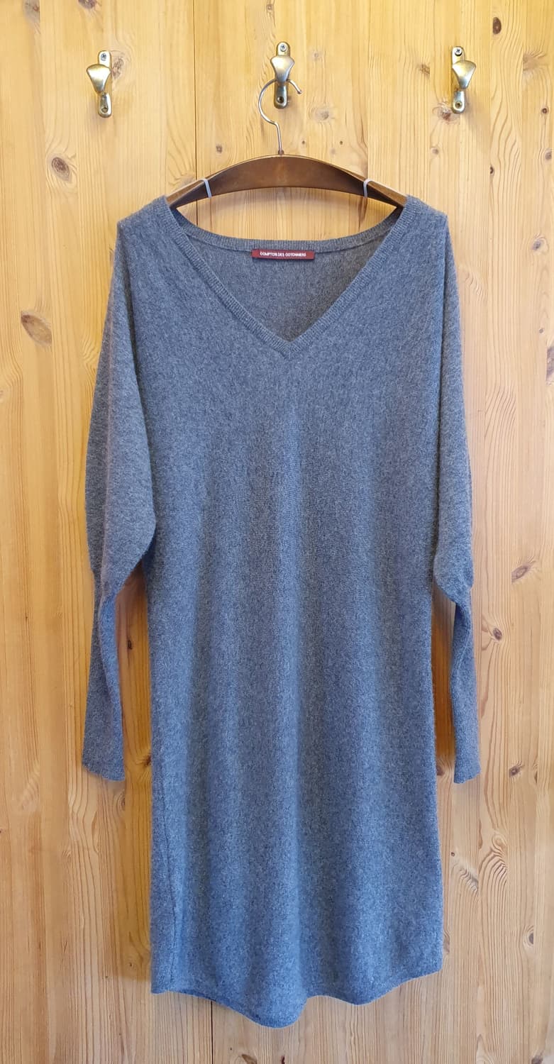 55.Cashmere 원피스(그레이)  상품이미지2