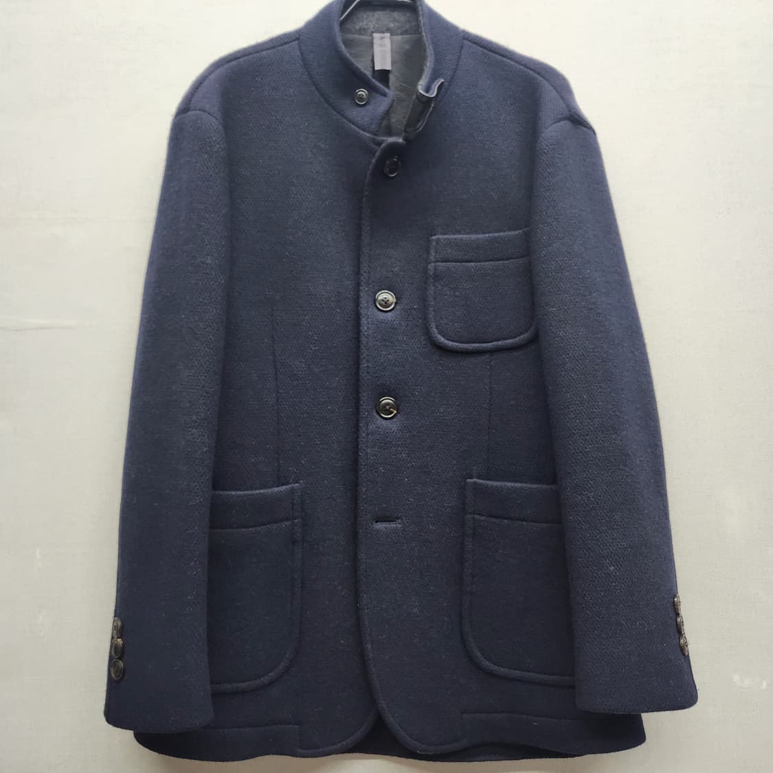 커스텀멜로우 울 헨리넥 자켓 40/05(M) 상품이미지2