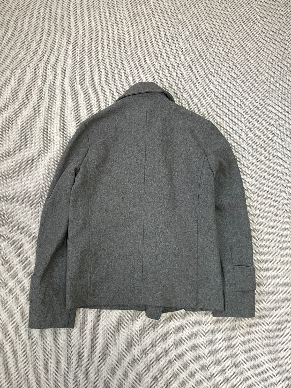 시멘틱디자인 더블 브레스티드 피코트 상품이미지5