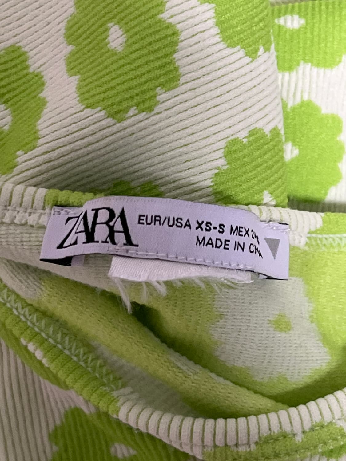 자라 크롭탑(새상품 상품이미지2