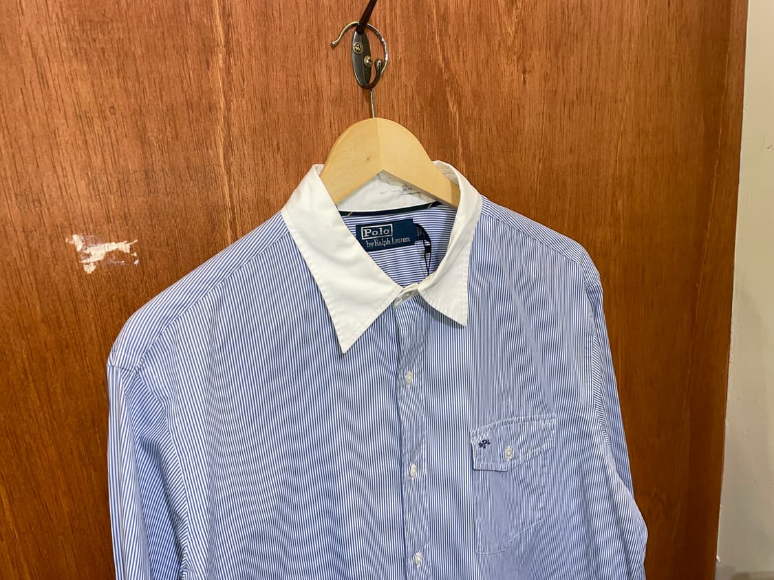 (L) POLO 폴로 랄프로렌 스트라이프 셔츠  상품이미지2