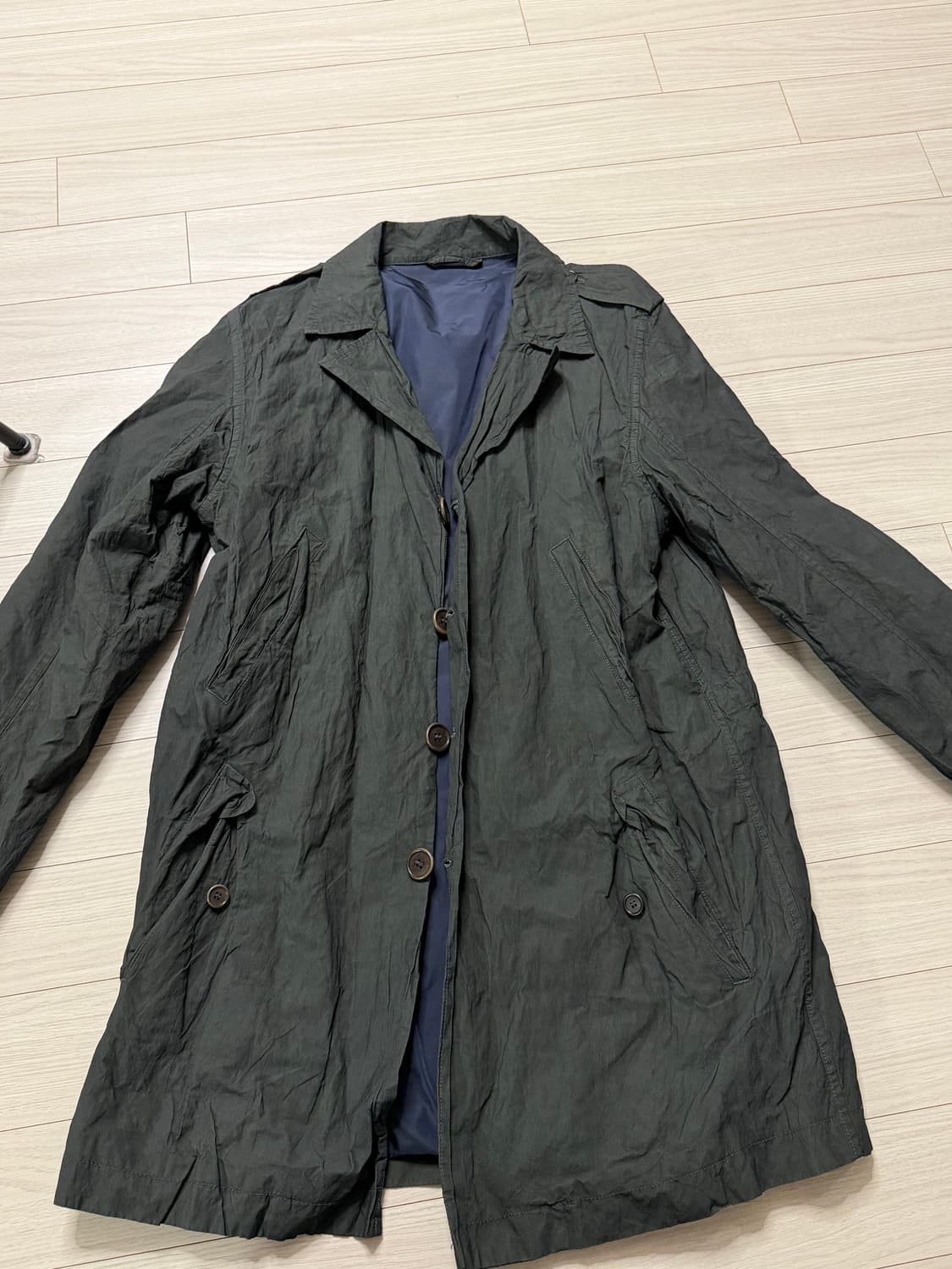 아스페시 크링클 트렌치 xl (100-105) 상품이미지1