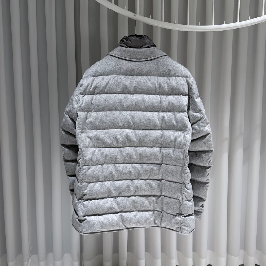 (A+/58) / 에르노 레이어드 구스다운 캐시미어 패딩 자켓 상품이미지5