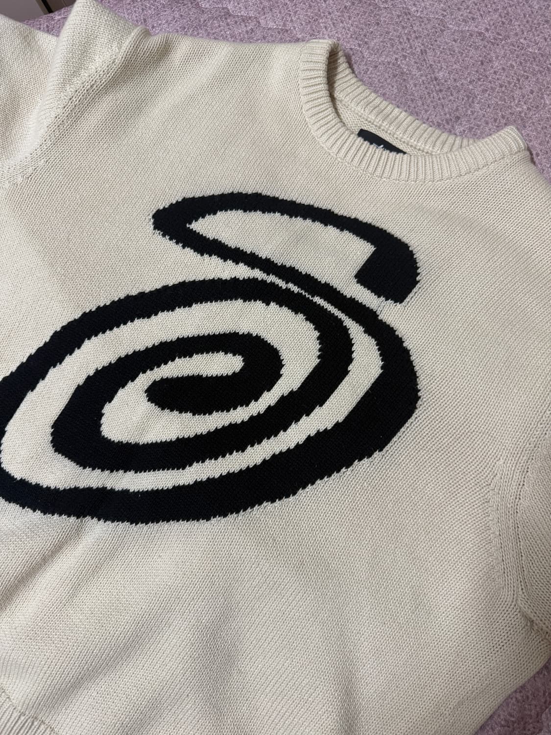 스투시 컬리 니트 XL 상품이미지1