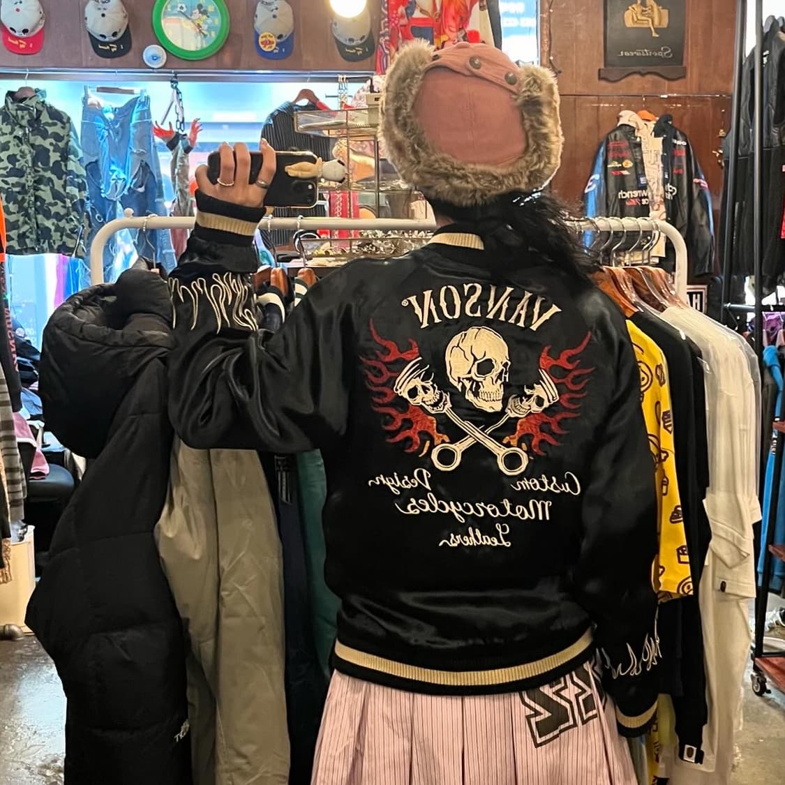 Vanson Reversible Sukajan  상품이미지6