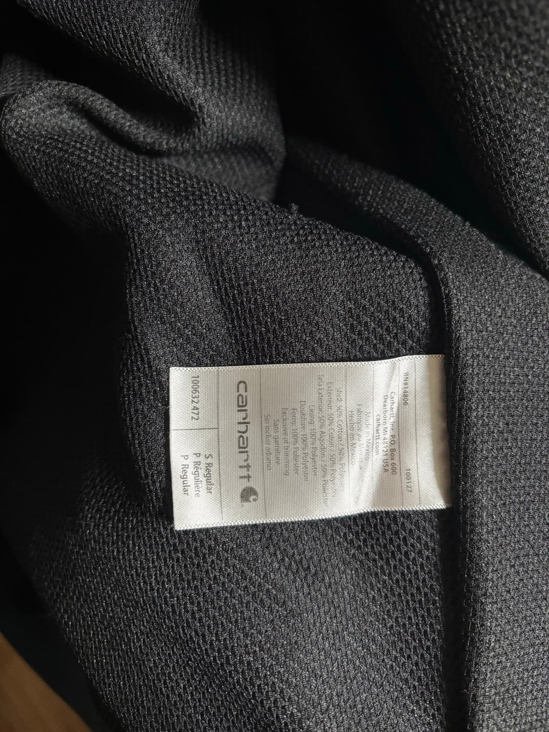 칼하트 네이비 후드집업 상품이미지4